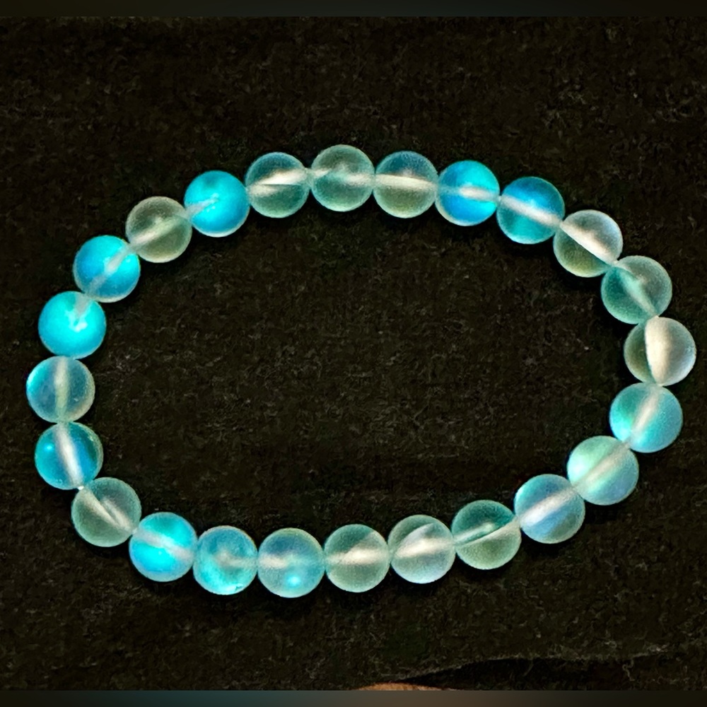 Frosted Mermaid Glass Bracelet